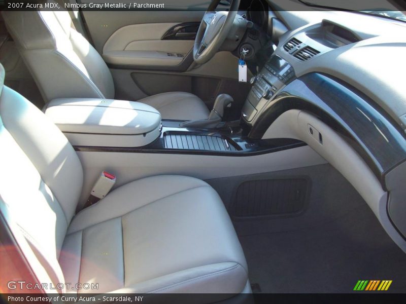 Nimbus Gray Metallic / Parchment 2007 Acura MDX
