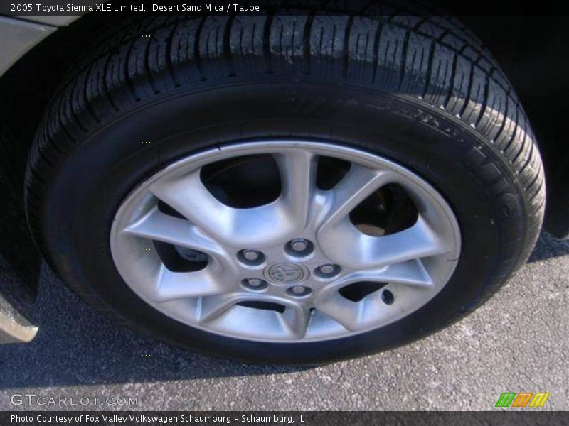 Desert Sand Mica / Taupe 2005 Toyota Sienna XLE Limited