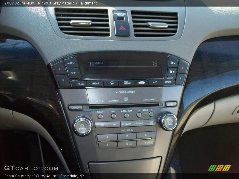 Nimbus Gray Metallic / Parchment 2007 Acura MDX