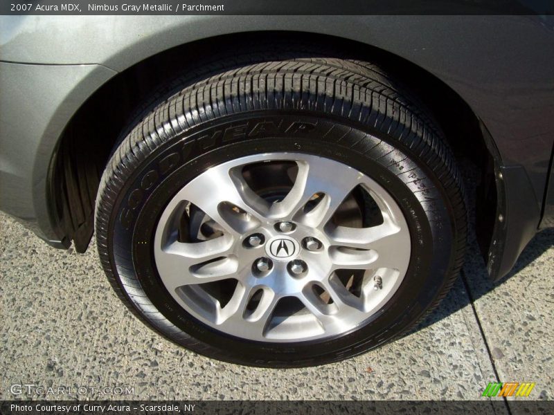 Nimbus Gray Metallic / Parchment 2007 Acura MDX