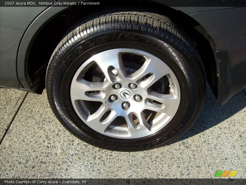Nimbus Gray Metallic / Parchment 2007 Acura MDX