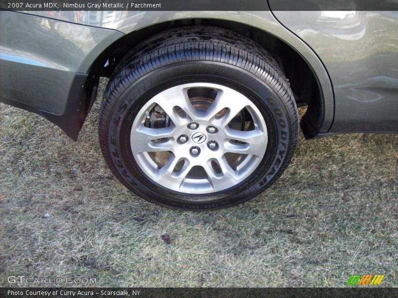 Nimbus Gray Metallic / Parchment 2007 Acura MDX