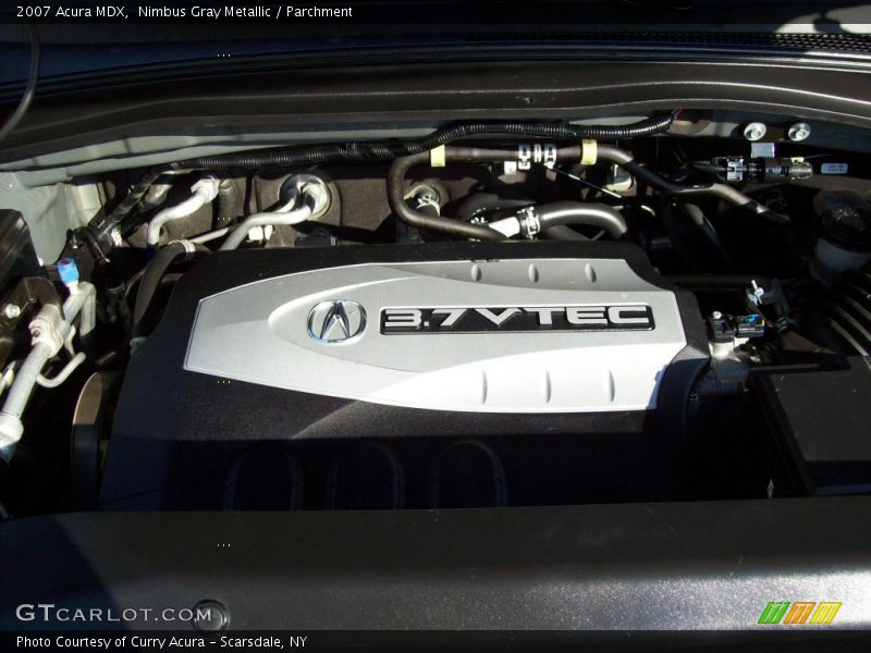 Nimbus Gray Metallic / Parchment 2007 Acura MDX