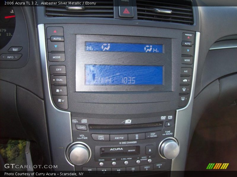 Alabaster Silver Metallic / Ebony 2006 Acura TL 3.2