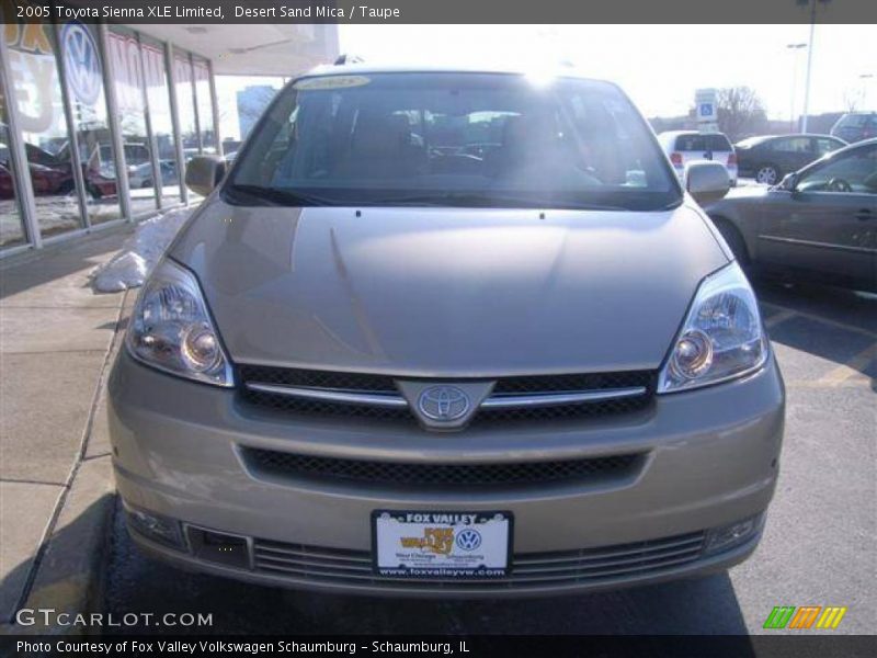 Desert Sand Mica / Taupe 2005 Toyota Sienna XLE Limited