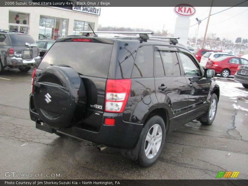 Black Onyx / Beige 2006 Suzuki Grand Vitara Luxury 4x4