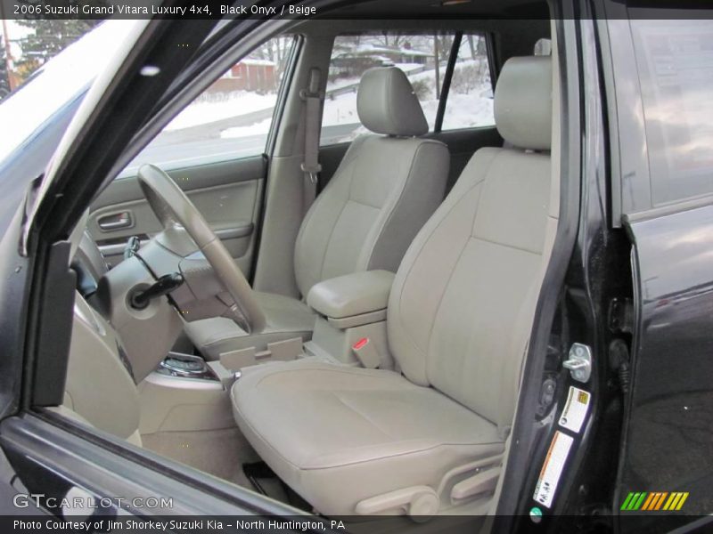 Black Onyx / Beige 2006 Suzuki Grand Vitara Luxury 4x4