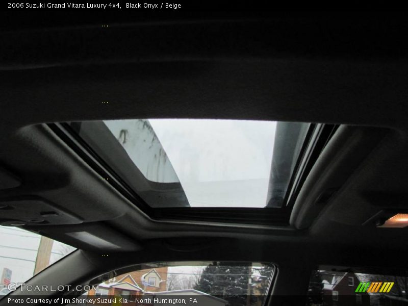 Black Onyx / Beige 2006 Suzuki Grand Vitara Luxury 4x4