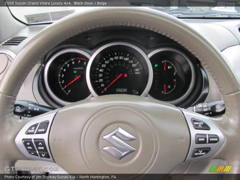 Black Onyx / Beige 2006 Suzuki Grand Vitara Luxury 4x4