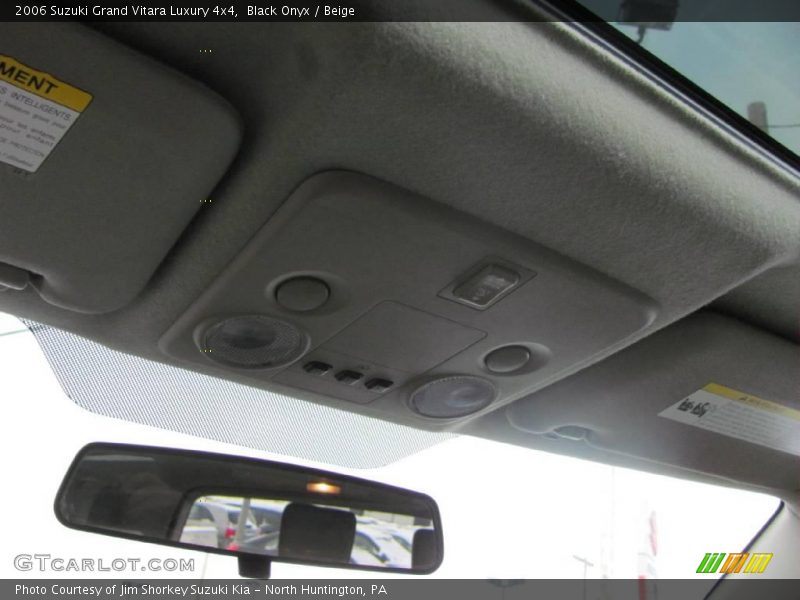 Black Onyx / Beige 2006 Suzuki Grand Vitara Luxury 4x4