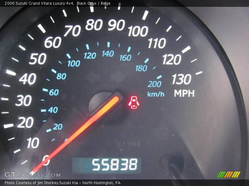 Black Onyx / Beige 2006 Suzuki Grand Vitara Luxury 4x4