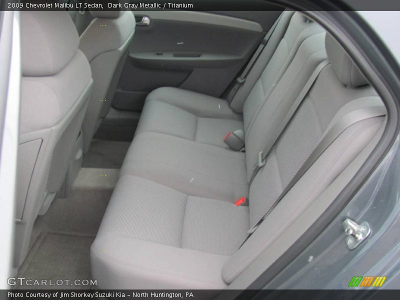 Dark Gray Metallic / Titanium 2009 Chevrolet Malibu LT Sedan