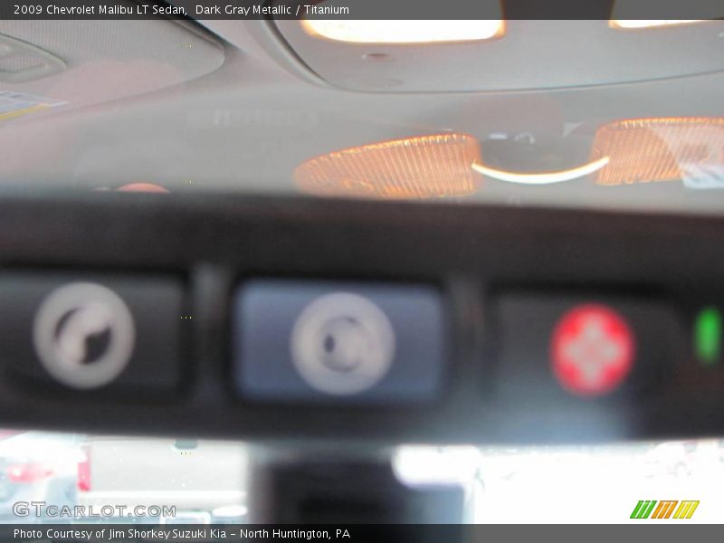 Dark Gray Metallic / Titanium 2009 Chevrolet Malibu LT Sedan