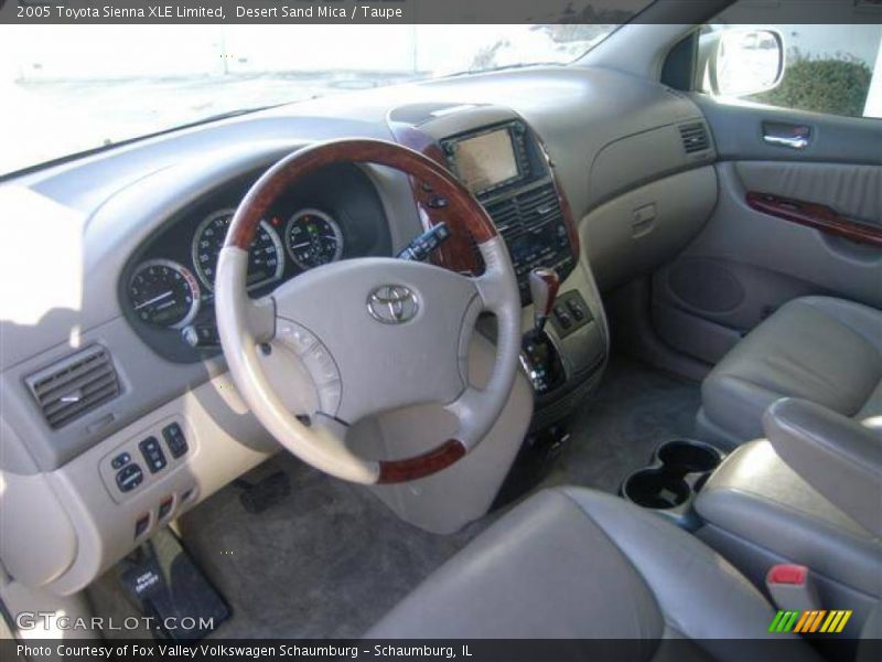 Desert Sand Mica / Taupe 2005 Toyota Sienna XLE Limited