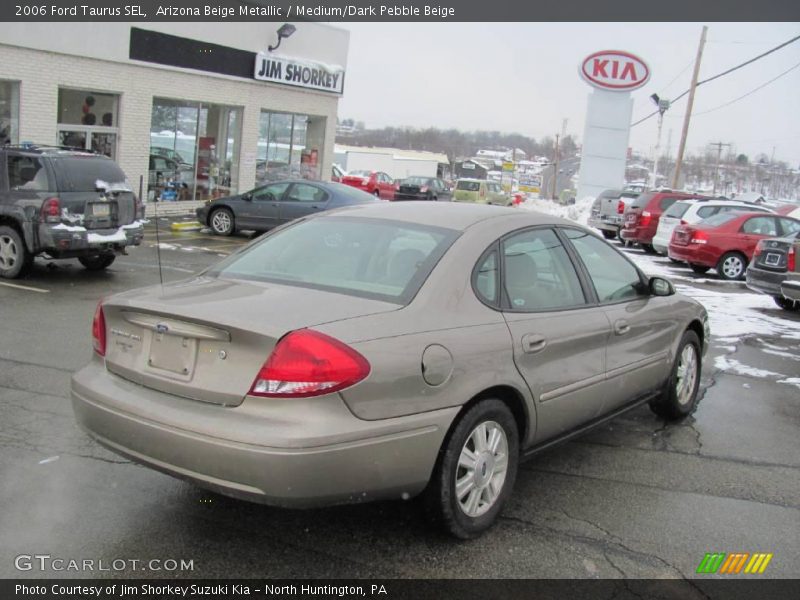Arizona Beige Metallic / Medium/Dark Pebble Beige 2006 Ford Taurus SEL