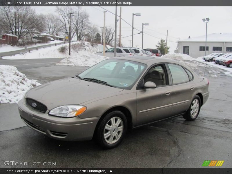 Arizona Beige Metallic / Medium/Dark Pebble Beige 2006 Ford Taurus SEL
