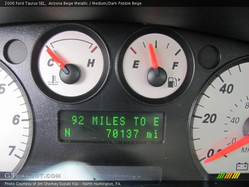 Arizona Beige Metallic / Medium/Dark Pebble Beige 2006 Ford Taurus SEL