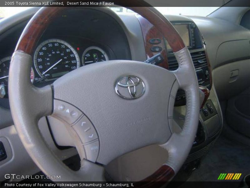 Desert Sand Mica / Taupe 2005 Toyota Sienna XLE Limited