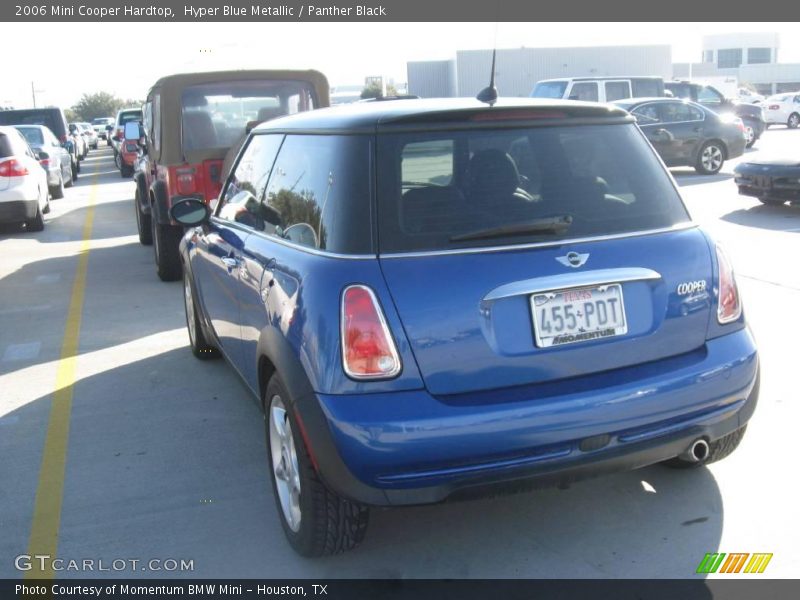 Hyper Blue Metallic / Panther Black 2006 Mini Cooper Hardtop