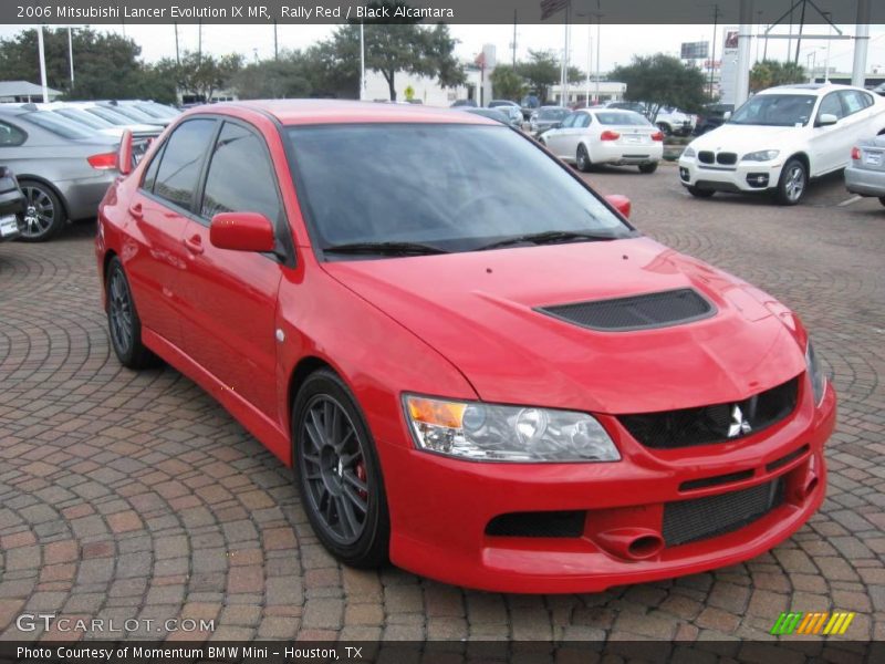 Front 3/4 View of 2006 Lancer Evolution IX MR