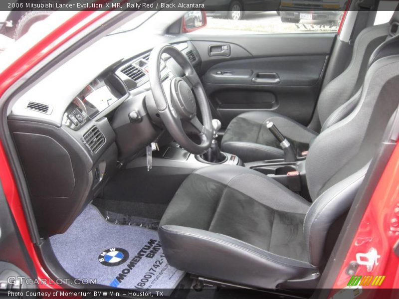 Rally Red / Black Alcantara 2006 Mitsubishi Lancer Evolution IX MR
