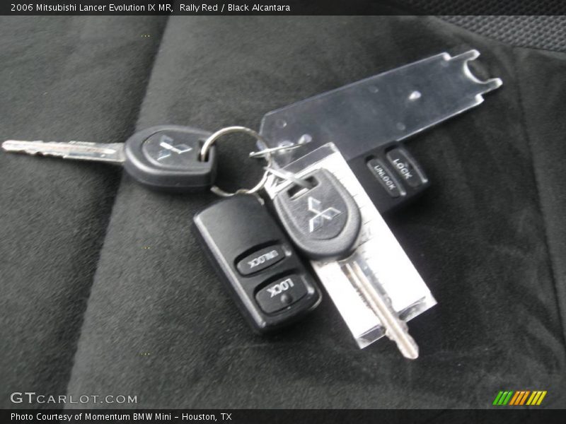 Rally Red / Black Alcantara 2006 Mitsubishi Lancer Evolution IX MR
