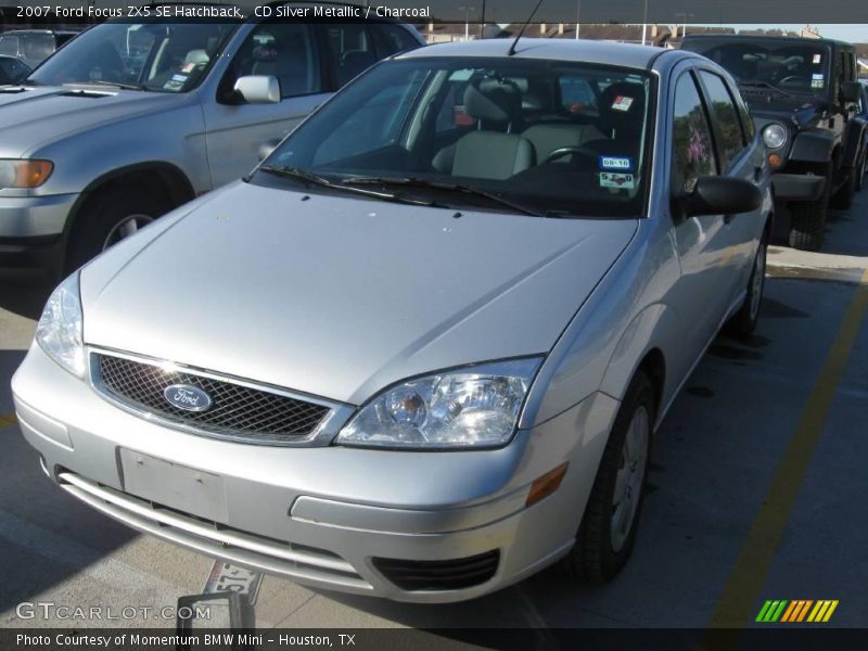 CD Silver Metallic / Charcoal 2007 Ford Focus ZX5 SE Hatchback