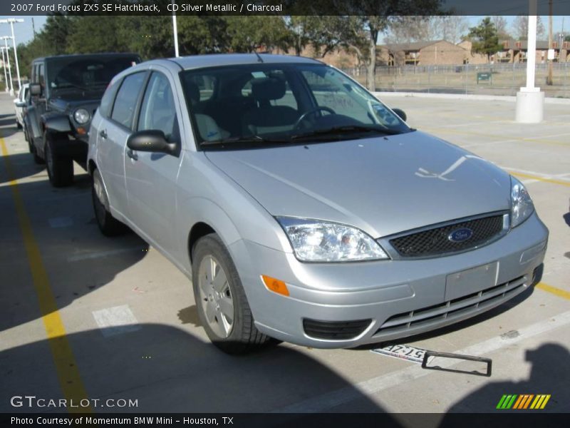 CD Silver Metallic / Charcoal 2007 Ford Focus ZX5 SE Hatchback