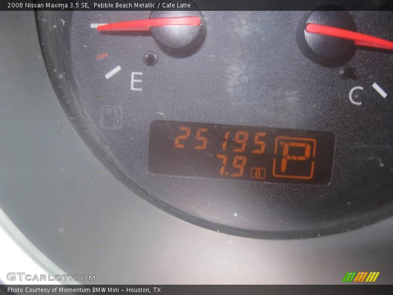 Pebble Beach Metallic / Cafe Latte 2008 Nissan Maxima 3.5 SE