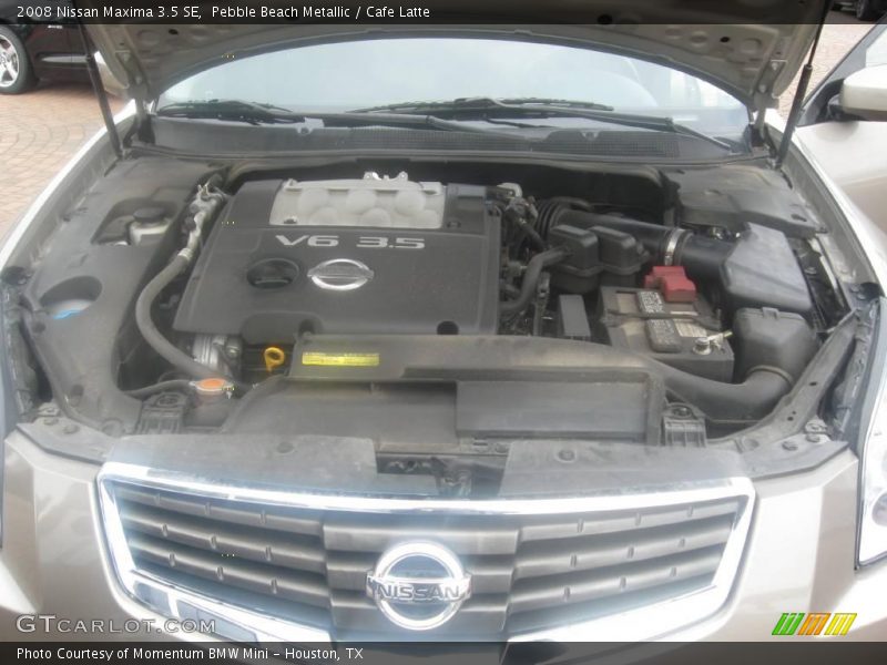 Pebble Beach Metallic / Cafe Latte 2008 Nissan Maxima 3.5 SE