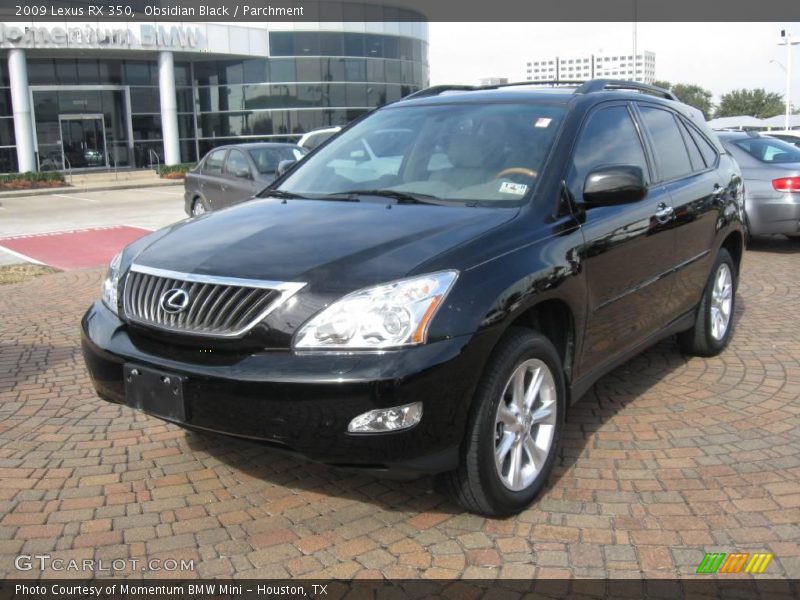 Obsidian Black / Parchment 2009 Lexus RX 350