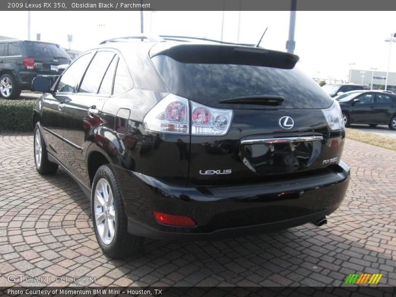 Obsidian Black / Parchment 2009 Lexus RX 350