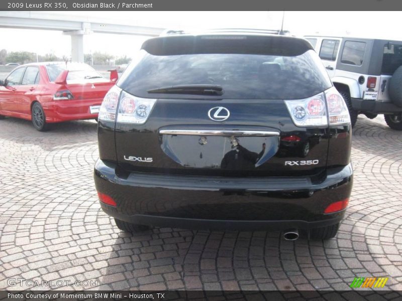 Obsidian Black / Parchment 2009 Lexus RX 350