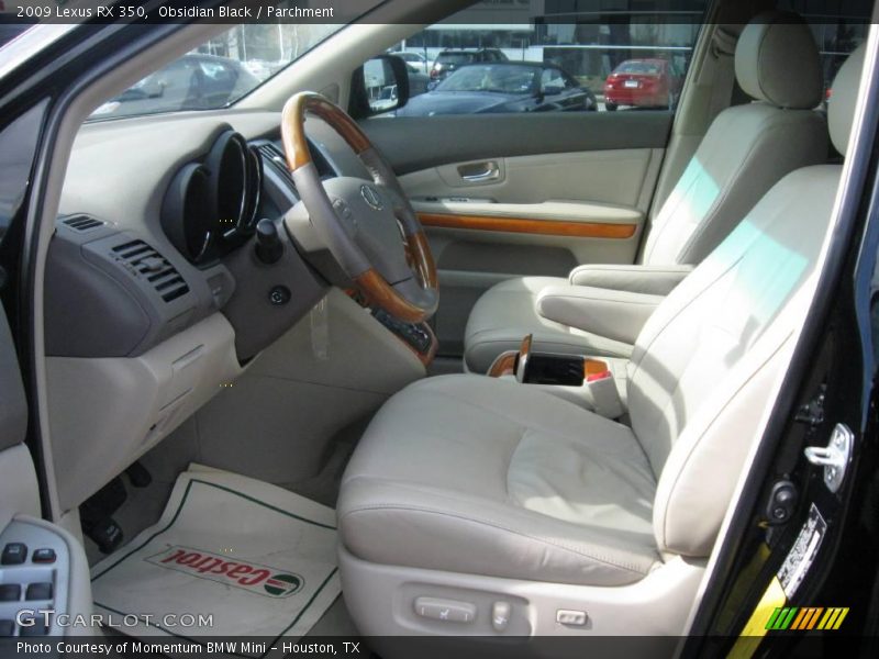 Obsidian Black / Parchment 2009 Lexus RX 350