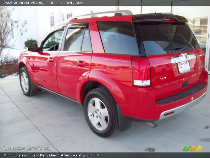 Chili Pepper Red / Gray 2006 Saturn VUE V6 AWD