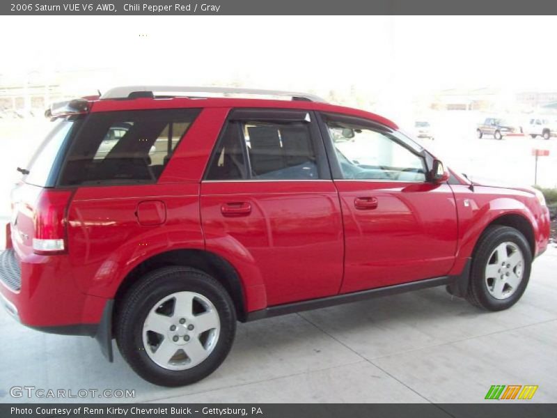 Chili Pepper Red / Gray 2006 Saturn VUE V6 AWD