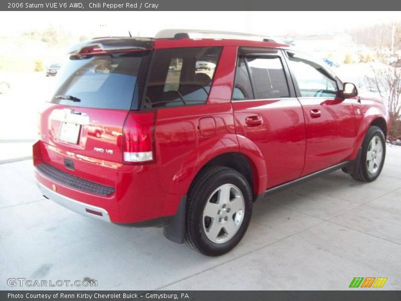Chili Pepper Red / Gray 2006 Saturn VUE V6 AWD