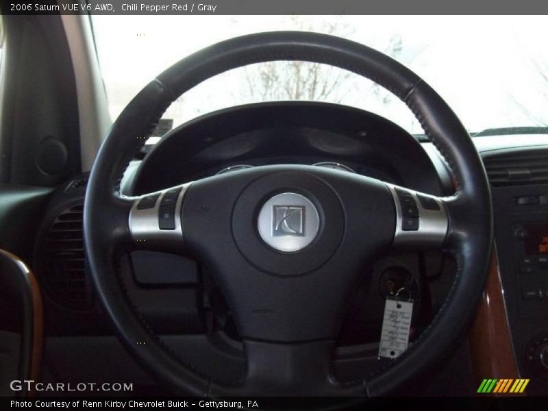 Chili Pepper Red / Gray 2006 Saturn VUE V6 AWD