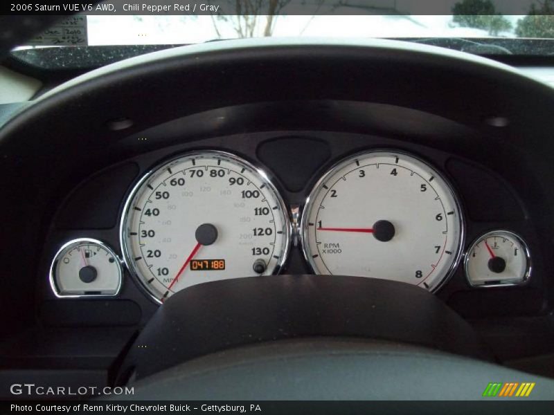 Chili Pepper Red / Gray 2006 Saturn VUE V6 AWD