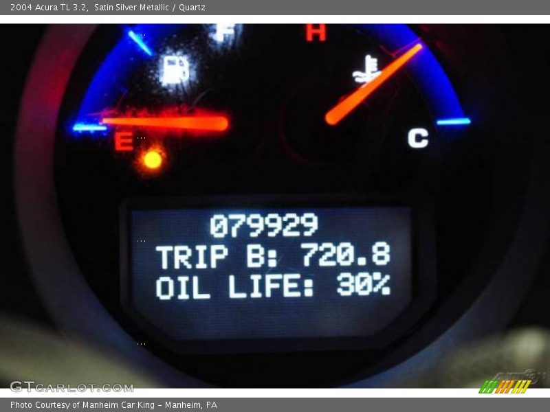 Satin Silver Metallic / Quartz 2004 Acura TL 3.2