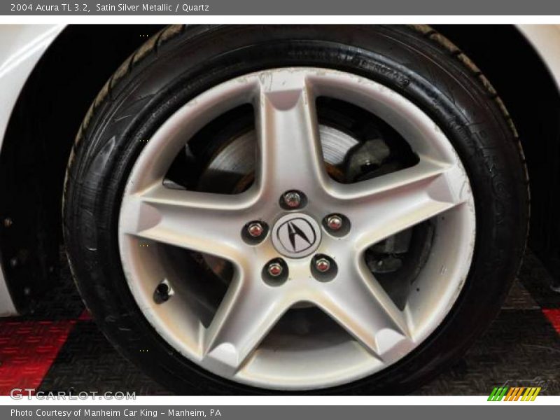 Satin Silver Metallic / Quartz 2004 Acura TL 3.2