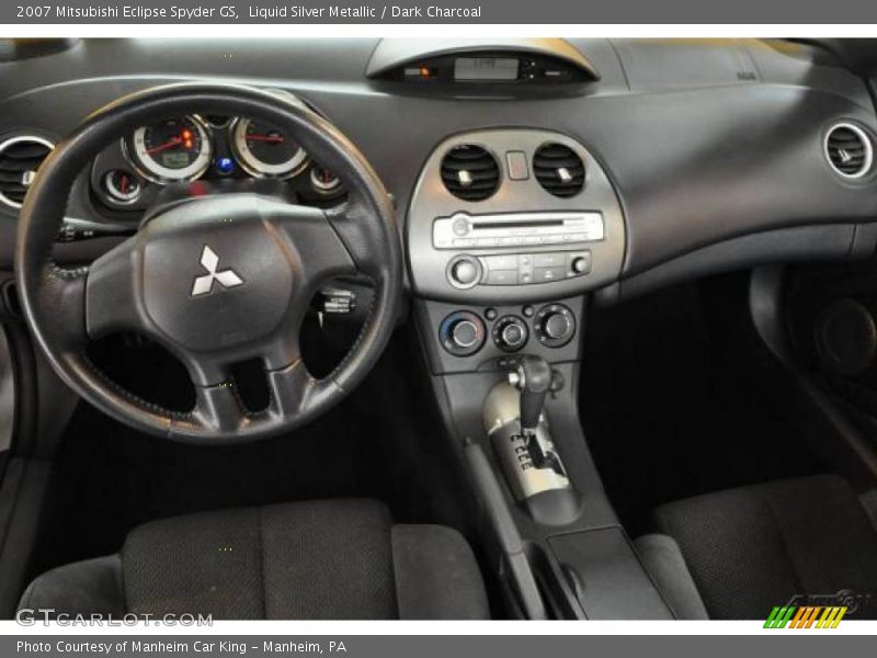 Liquid Silver Metallic / Dark Charcoal 2007 Mitsubishi Eclipse Spyder GS