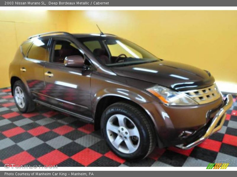 Deep Bordeaux Metallic / Cabernet 2003 Nissan Murano SL