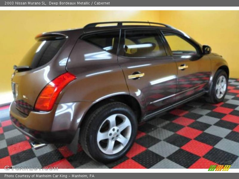 Deep Bordeaux Metallic / Cabernet 2003 Nissan Murano SL