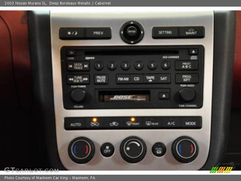 Deep Bordeaux Metallic / Cabernet 2003 Nissan Murano SL