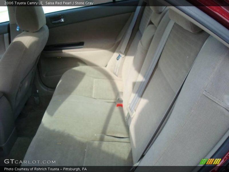 Salsa Red Pearl / Stone Gray 2006 Toyota Camry LE