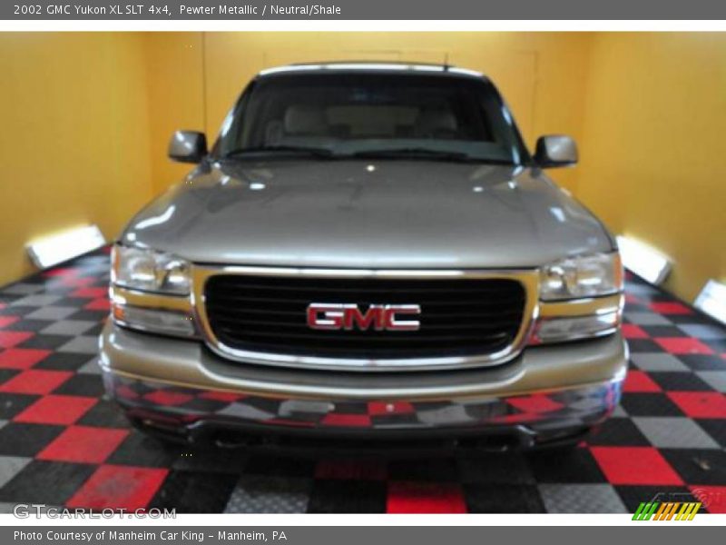 Pewter Metallic / Neutral/Shale 2002 GMC Yukon XL SLT 4x4