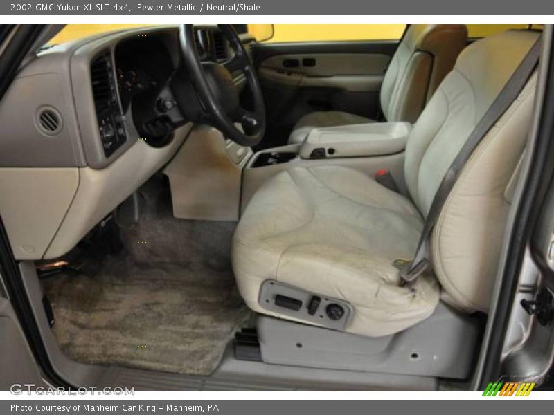 Pewter Metallic / Neutral/Shale 2002 GMC Yukon XL SLT 4x4