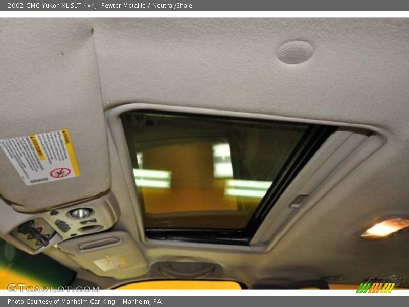 Pewter Metallic / Neutral/Shale 2002 GMC Yukon XL SLT 4x4