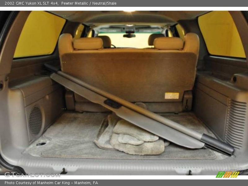 Pewter Metallic / Neutral/Shale 2002 GMC Yukon XL SLT 4x4